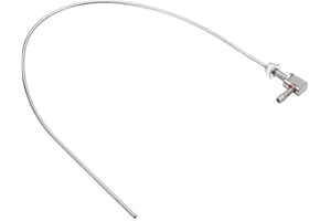 BlueXP Tubo di Livello Lungo 490 mm Lungo Riscaldatore Auto Acqua Carburante Stand Tubo Sostituzione per Eberspacher Webasto Carburante Serbatoio Carburante Tubo