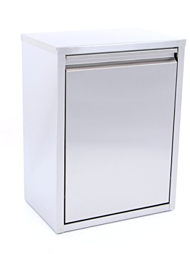 16 l Edelstahl-Abfalleimer, 2 x 8 Liter Mülltrennung, nebeneinander - 9