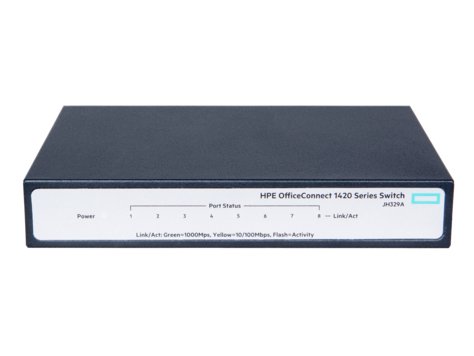 Preisvergleich Produktbild JH329A - HPE 1420 8G SWITCH OfficeConnect 1420 8G Switch
