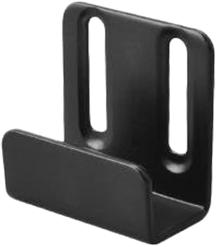 Gancio A Muro Per Piastrelle In Acciaio Inox | Set Da 10 Staffe Porta Cornici E Specchi | Larghezza 15 Mm | Finitura Spazzolata Con Viti Incluse