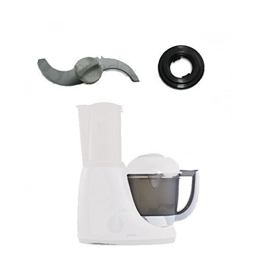 Béaba Pièces de rechange pour Babycook Beaba, comprenant le bol, la lame et le joint Blanc