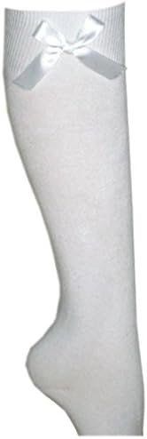 6 PAIRS GIRLS LADIES FASHION KIDS BOW COTTON BLEND LONG KNEE HIGH SCHOOL SOCKS