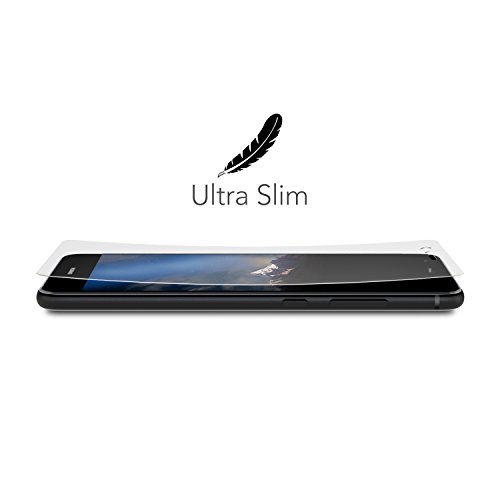 UTECTION 2X Huawei P10 Lite Protector de Pantalla de Cristal Templado    Protecci  n Anti-Golpes y ara  azos    Sin Burbujas    Vidrio producido  peque  o Que el Display Debido a los Bordes curvos 