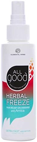 Elemental Herbs Herbal Cool Pain Relief Spray, 4 Oz