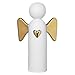 Produktbild Goldener Glücksengel "Angel to go", 17 cm