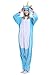 Produktbild Einteiler Pyjama - YousonGirl® Einhorn Kostüm Pyjamas Tierkostüm Schlafanzug Verkleiden Cosplay Kostüm zum Karneval Fasching Halloween (M: Höhe (61.8inch-65.7inch / 158cm-167cm), Blau)