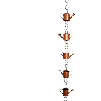 GardenMarketPlace Regenschirm, verkupfert, 1,8 m lang: Amazon.de: Garten