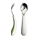 OXO Tot Fork & Spoon Set - Green