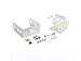 Produktbild Cloud Sensor Pan Und Tilt Mit Langem "U" Servo Bracket Kit Silber
