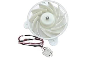 INTCHE Ventilador de piezas del refrigerador Motor del ventilador ZWF-30-3 DC12V 2.5W 1870RPM