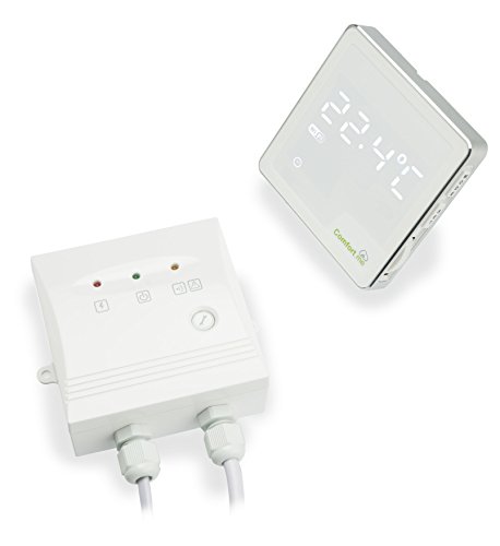 Preisvergleich Produktbild Comfort.me Thermostat Wi-Fi verbunden für Smartphone - Wandmodell