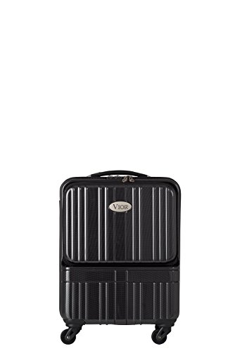 Preisvergleich Produktbild Business - Trolley in Carbonoptik - mit Notebookfach - Schwarz