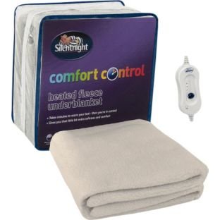 Preisvergleich Produktbild Silentnight Fleece Wärmeunterbett - Single.