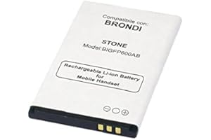 MOVE BORN TO BE TECH Move Batteria SPECIFICA per BRONDI Stone Liion 3.7V 950 mAh Sostiuisce Perfettamente: [Model:BIGFP600AB] ATTENZIONE: Controllare Che Il CODICE Prodotto COINCIDA con Quello della Batter