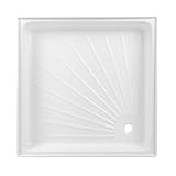 Wohnmobil Duschwanne aus weißem ABS-Kunststoff (auch für Wohnwagen oder Outdoor geeignet)