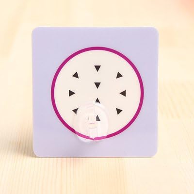 XIAMUO-Daily necessities Powerful glue sticks hook creative kitchen and bath paste check non-marking from the staple door after the Wall hooks, Dragon Fruit