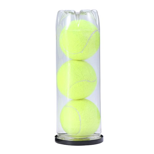 Preisvergleich Produktbild VORCOOL 3 stücke Tennisbälle Können Tennisbälle Meisterschaft Regelmäßige Tennisball Pet Hunde Tennisbälle (Gelb)