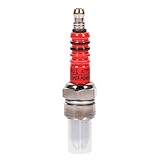 bujia para moto 125 Mejora la eficiencia del combustible: diámetro de la rosca: 10 mm, tamaño hexagonal: 5/8, ayuda eficazmente a mejorar la eficiencia del combustible y reducir las emisiones.