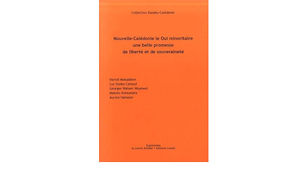 Nouvelle Caledonie Le Oui Minoritaire Une Belle Promesse De Liberte Et De Souverainete Amazon Co Uk Collectif Books