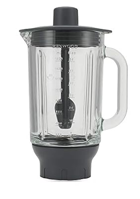 Kenwood KAH359GL Bol Blender Verre 1,8L, Gris, Transparent