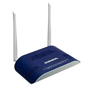 Digisol DG-GR1321 300Mbps Wi-Fi Router (Blue)