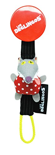 Preisvergleich Produktbild Les Déglingos 36600 Schnullerkette Bigbos der Wolf