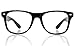 Produktbild Nerd-Brille ohne Gläser Wayfarer Style Unisex Hornbrille für Damen und Herren Retro Atzen-Brille