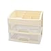 Produktbild TYX -ZXF Make-up Aufbewahrungsbox Cosmetic Organizer Mehrschichtige Klare Schublade für Badezimmer Schlafzimmer Schminktisch,E,M