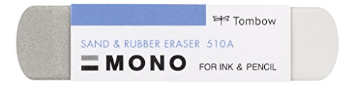 Tombow ES-510A Radierer MONO sand und rubber für das Radieren von Bleistift und Tinte, 13 g - 3