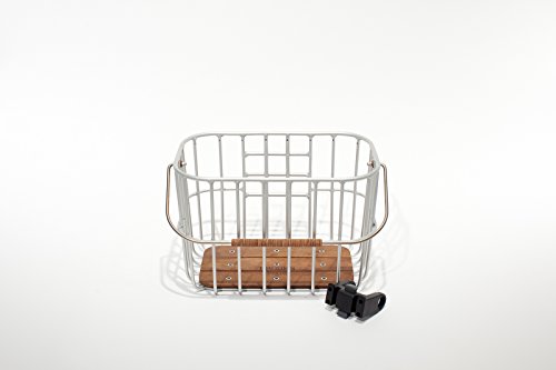 BROOKS England Ltd. Gepäckträgertaschen Basket, Silver, One Size, BB003 A00003 - 3