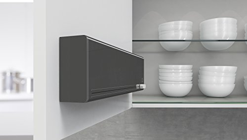 Emsa 515232 Folienschneider für 2 Folien, Wandmontage ohne Bohren, Anthrazit, Smart - 7