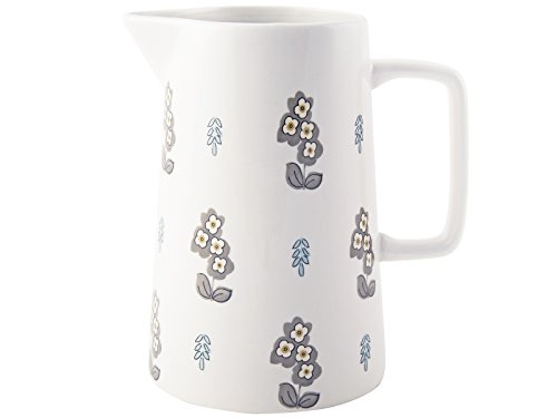 Creative Tops Katie Alice, 1,2 L, Retro-Design Krug aus Steingut, Blumenmuster