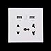 Produktbild HoganeyVan Consumer Electronics To Be Entered 3 Dual USB Port 5V 2100MA Electric Wall Charger Port Dock Socket Power Outlet Electricity AC Power Panel Plate