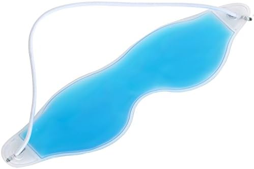 Gel Filled Eye Mask Cooling Reusable Relaxing Headache by The JetRest® (Blue, Pack of 3)