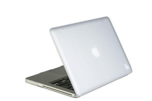 Gecko Macbook Pro 13" Clip On Case - Milch-Weiss - trendige Farben / perfekter Schutz in der Farbe milch-weiss / frozen white geeignet für MacBook Pro 13,3" (Typ A1278)