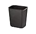 Produktbild Gedotec Papierkorb Büro-Möbel Müll-Tonne zur Müll-Ablage Müll-Eimer Küche - H3049 | 240x178x270 mm | 6 Liter | Kunststoff schwarz | 1 Stück