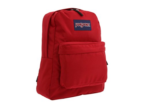 Preisvergleich Produktbild JanSport Superbreak Rucksack Farbe Rot / Rot