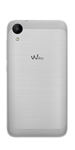 Wiko Sunny 2 10,16 cm (4 Zoll) Smartphone (5MP Kamera, 8 GB internen Speicher, 512 MB RAM, Dual-SIM, Android Marshmallow) silber