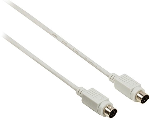Preisvergleich Produktbild Valueline VLCP51000I50 PS2 Kabel mit Stecker ivory