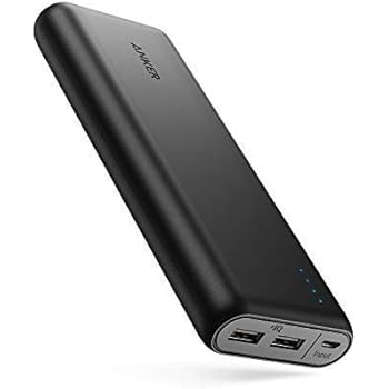 Anker PowerCore 20100 - 20000mAh Ultra High Capacity Power Bank with Powerful 4.8A Output, PowerIQ Technology for iPhone 7/6s/SE, iPad and Samsung Galaxy S8/S7 and More (Black)