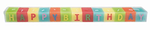 Idena 408284 – Kerzenset Happy Birthday, 13-teilig - 2