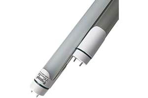 GARENERGIE Tubo Neon Led T8 60cm 8W 6500k luce fredda attacco G13 ruotante opaco sostituzione per Neon Fluorescenti 18w luce 860