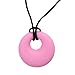 Generic Silicone Teething Nursing Breastfeeding Necklace Chewing For Baby - pink RS.250.00