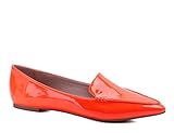 puma schuhe herren orange  Greatonu Damen Geschlossene Ballerinas Loafers Flache Freizeit Schuhe Orange Größe 41 EU