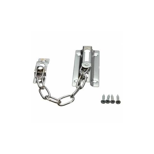 Bheem Front Door Security Guard Chain Strong Steel Home Safety with Screws