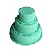 Produktbild FlexiForm Tortenformen 3er Set Cake Pans/tins, 8, 15 Und 20 Cm Silikon, Hochzeit Kuchenform Runde Backformgrün