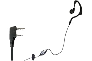 K2M Microfono/Auricolare ad archetto Con connettore Kenwood per radio ricetrasmittenti POLMAR - MA-10