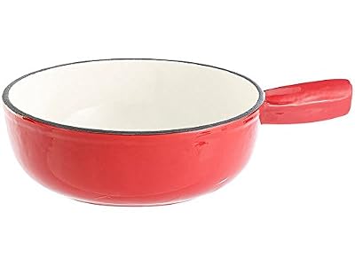 Rosenstein & Söhne Caquelon en fonte émaillée avec anse - 16 cm