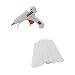Produktbild MagiDeal Mini Heißklebepistole mit 10 Stück Klebesticks Klebepistole für DIY kleine Handwerkprojekte und schnelle Reparaturen zuhause im Heimwerker &Handwerk