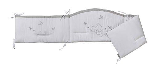 Easy Baby Crib, Cot Bumper, White (weiß)